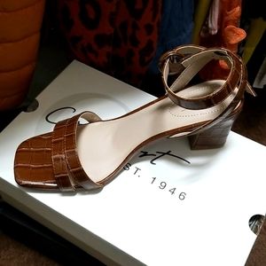 Brand New: Brown Strappy Shoes
